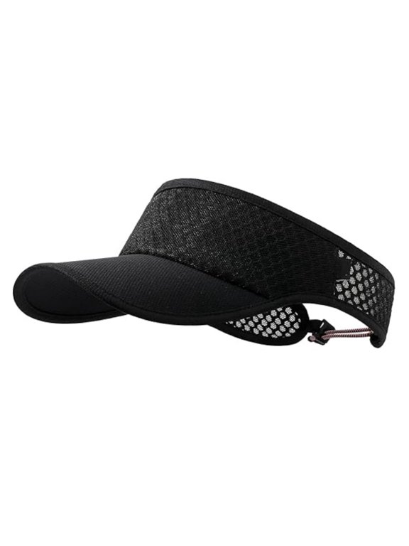 Sun Visor Hat Men Women - Wide Brim Quick Dry Adjustable Cap, Lightweight for Golf Tennis Pickleball Beach