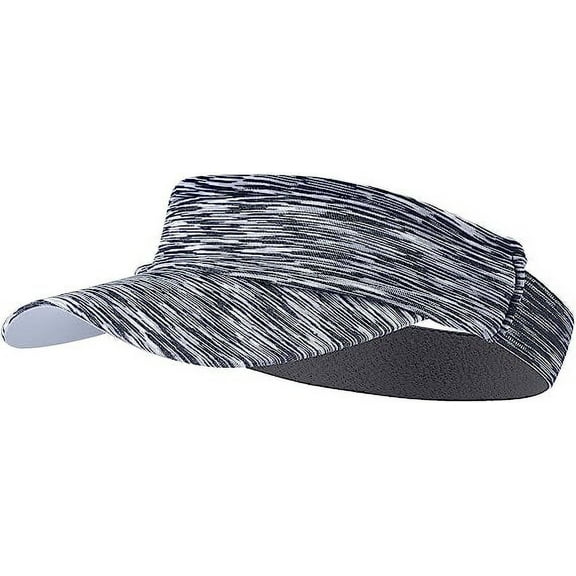 Sun Visor Hat Stretchy Non-Slip Sweatband, Elastic Sun Cap for Outdoor Sports, Golf, Running, Tennis, Jogging(Grey)