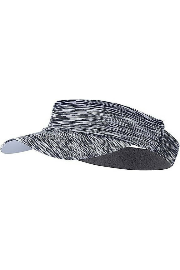 Sun Visor Hat Stretchy Non-Slip Sweatband, Elastic Sun Cap for Outdoor Sports, Golf, Running, Tennis, Jogging(Grey)