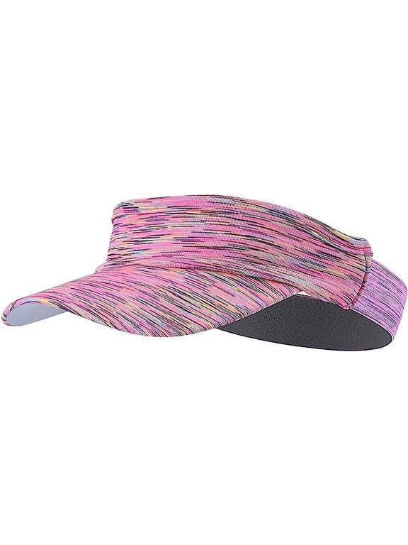 Sun Visor Hat Stretchy Non-Slip Sweatband, Elastic Sun Cap for Outdoor Sports, Golf, Running, Tennis, Jogging(pink)