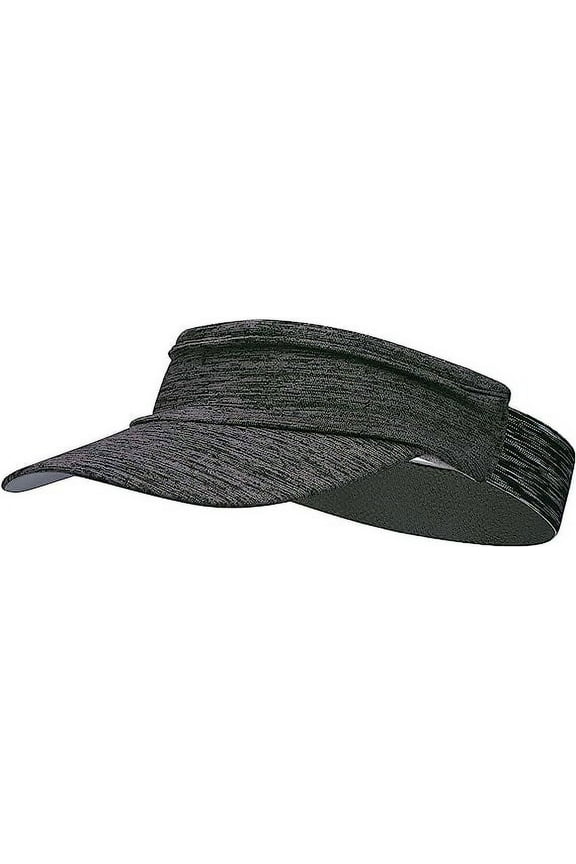 Sun Visor Hat Stretchy Non-Slip Sweatband,Sun Cap with Elastic Back for Outdoor Sports ,sun visor sweatband,Golf Cart Sun Visor,Running, Tennis, Jogging(Dark Grey)