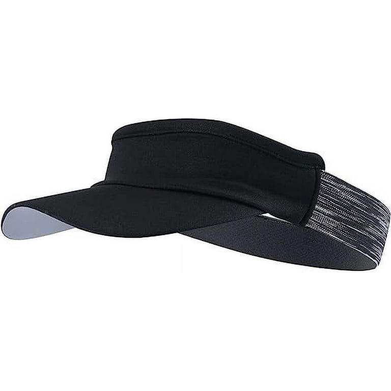 No Sweat Visor Sweat Liner Golf Hat & Cap Liner Black