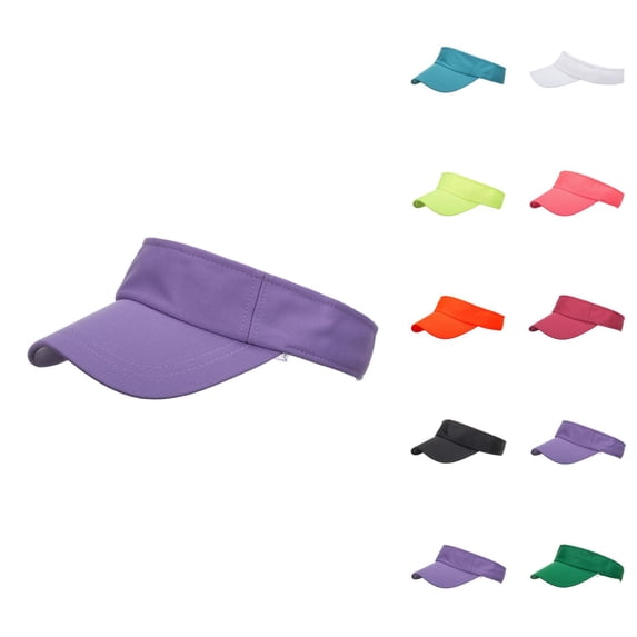 Sun Visor Hat for Men Women Summer Adjustable Empty Top Baseball Cap Sun Hats
