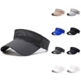 thumbnail image 1 of Sun Visor Hat for Men Women Summer Mesh Breathable Uv Protection Beach Hats Golf Caps, 1 of 3