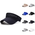 thumbnail image 1 of Sun Visor Hat for Men Women Summer Mesh Breathable Uv Protection Beach Hats Golf Caps, 1 of 3