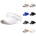 thumbnail image 1 of Sun Visor Hat for Men Women Summer Mesh Breathable Uv Protection Beach Hats Golf Caps, 1 of 3
