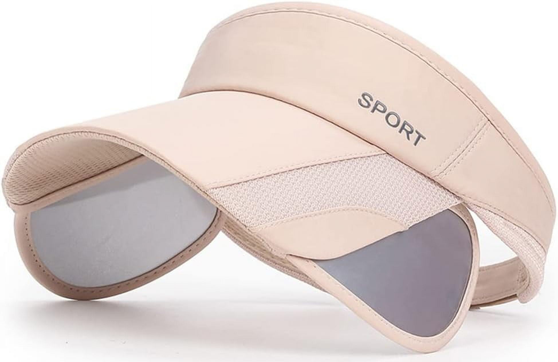 Wide Brim Sun Visor Hat with Retractable Brim UV Protection Golf Baseball Cap Sun Visor Golf Cap Side Retractable Brim Stretchy Wide Brim  main image 2