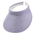 thumbnail image 1 of Sun Visor Hats Summer Wide Brim Clip on Beach Adjustable Large Brim Cap Golf Hat for Women, 1 of 4