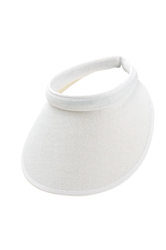 Sun Visor Hats Summer Wide Brim Clip on Beach Adjustable Large Brim Cap Golf Hat for Women