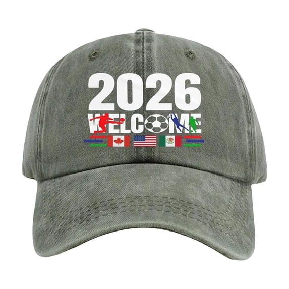 Sun Visor Hats for Women CQXIDFH 2026 Country Sport Baseball Cap, USA CAN Soccer Running Hat, Breathable Unisex Casual Headwear, Beret Hat (Green, One Size)