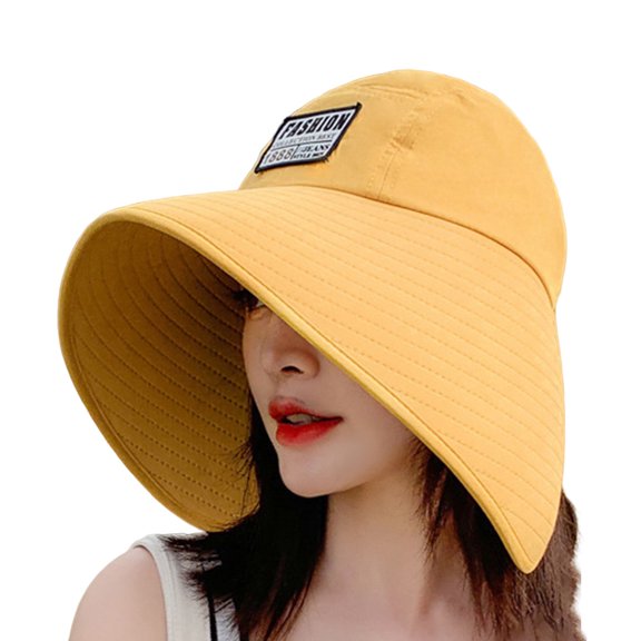 Sun Visor Hats Women Large Brim Summer UV Protection Sunshade Cap