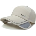 thumbnail image 1 of Sun Visor Hats for Men Women Retractable Brim Adjustable UV Protection Mesh Baseball Cap, 1 of 7