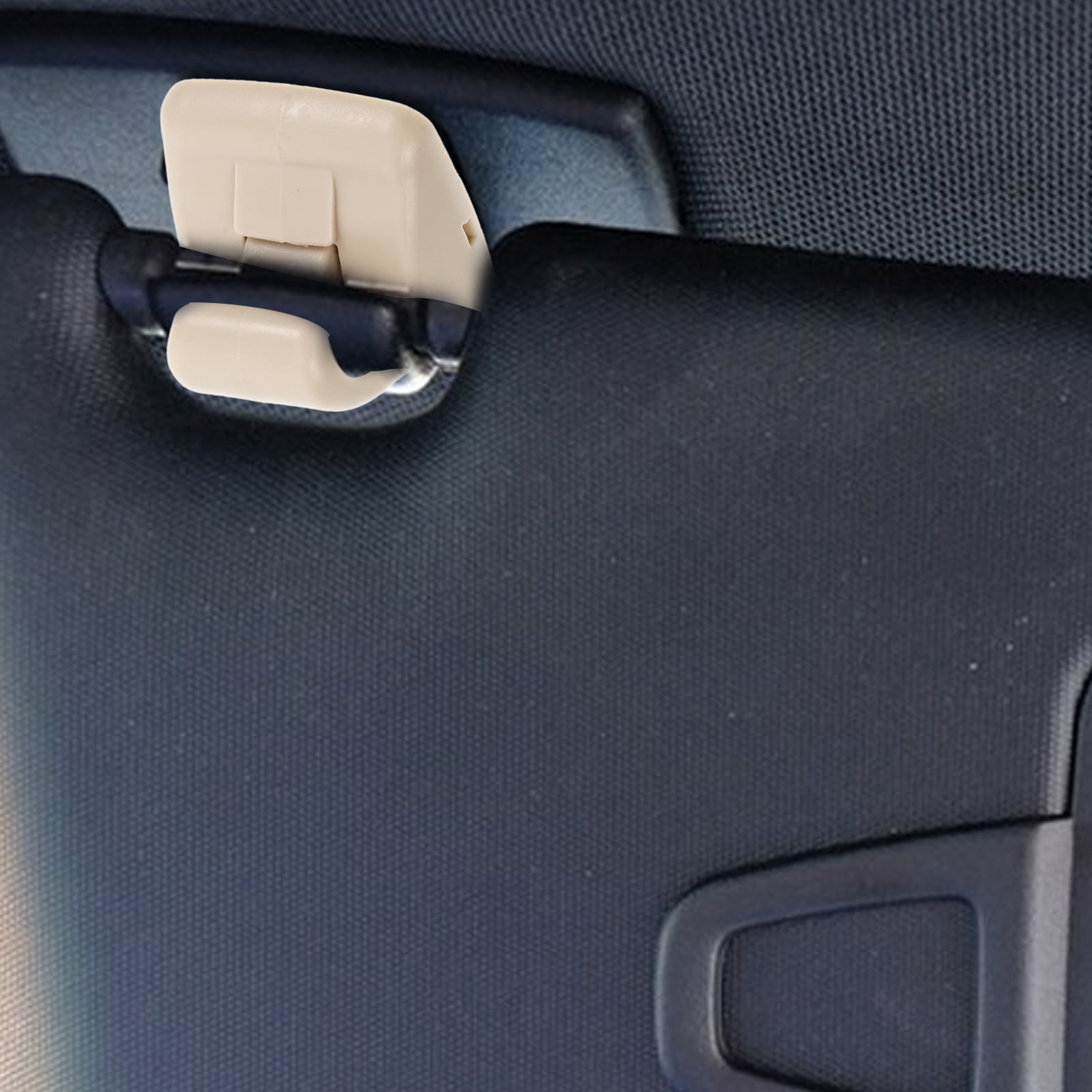 Car Sun Visor Holder Clip For Nissan Sentra 2015-2019 - Replacement Plastic Clip, Gray (Part No. 96409CG000) - View #9