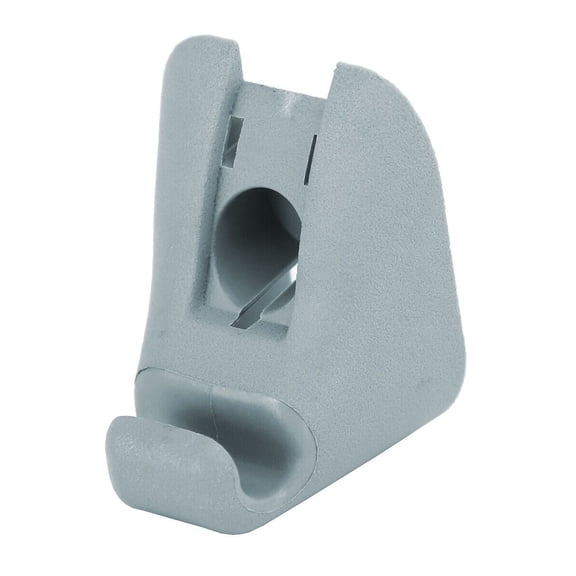 Sun Visor Holder Retainer Clip - Front Left Right - ABS Plastic - Gray