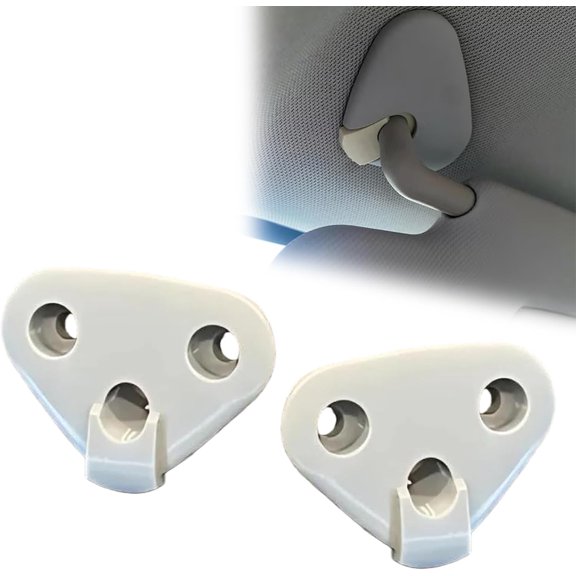 Sun Visor Mount Clip Bracket Compatible with Impreza 2017-2023 2 Pack (Driver & Passenger Side) Replacement Sun Visor Support Clips