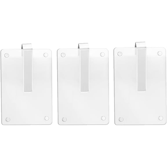 Sun Visor Photo Holder Acrylic Magnetic Picture Frame Clip for Car, Refrigerator, Home, 2.36 3.54 in,School & Office, Magnetic Photo Display Frame(RL 3 PCS)