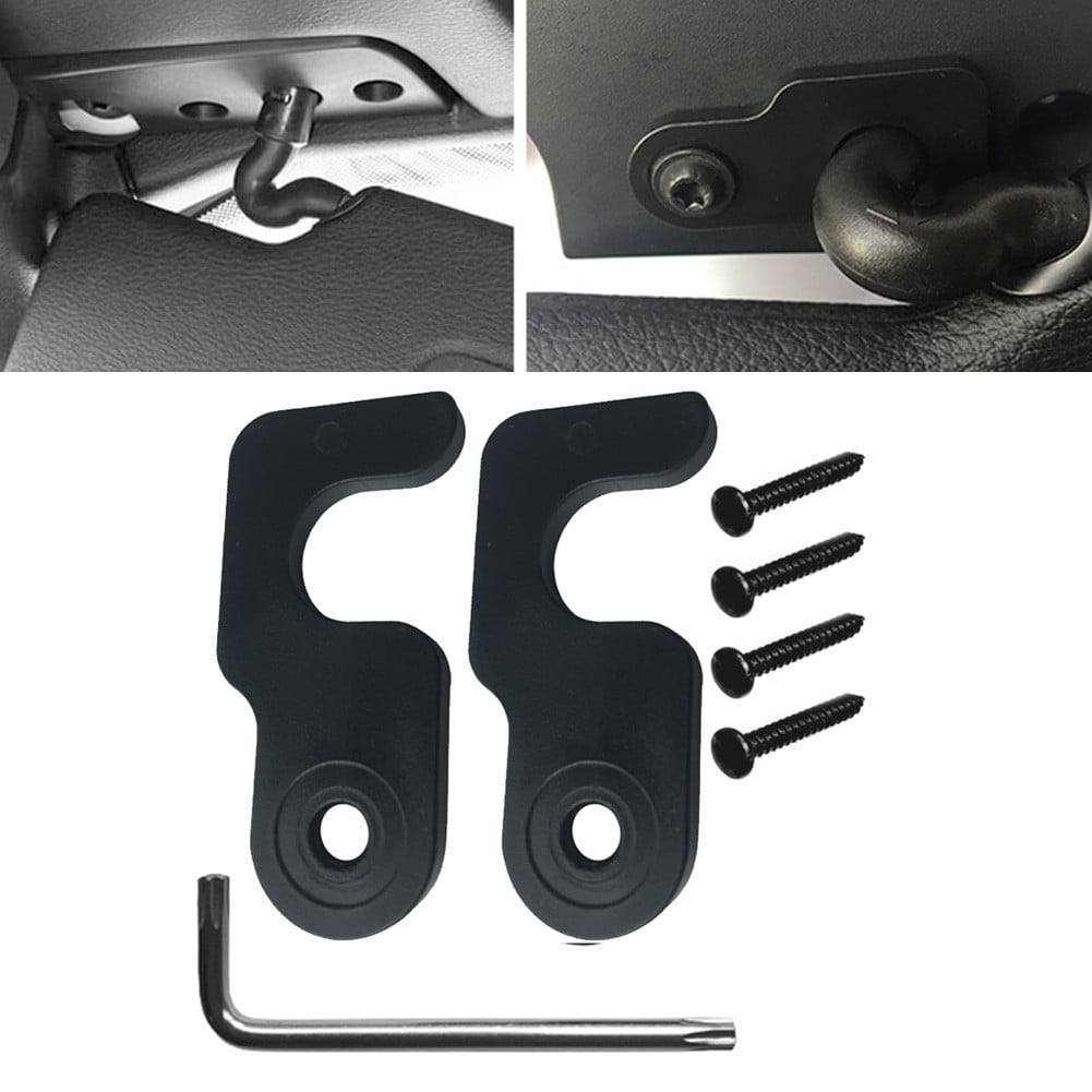 Carkio Sun Visor Repair Clips For Jeep Wrangler JK JL JT & Gladiator 2018-2022 – Fixes Sagging Visor, 2-Pack Kit - View #5