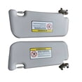 thumbnail image 1 of Sun Visor Replacement Fit For 2008-2013 Toyota Corolla, OE: 74320-12E00-B0, Driver Left Side, Sun Visor With Mirror -grey-Leather, 1 of 6