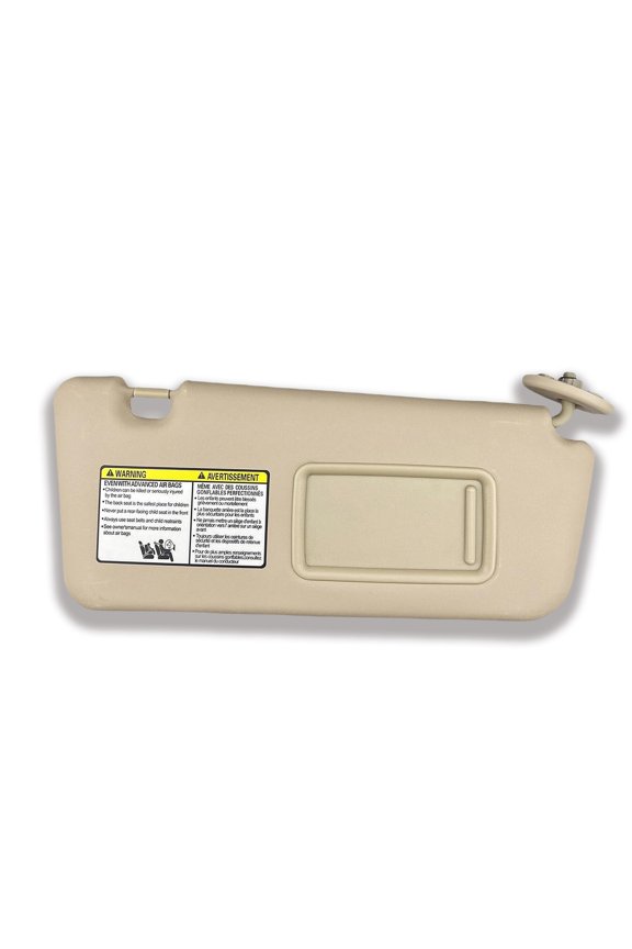 Sun Visor Replacement Fit For Toyota RAV4 2004 2005, OE: 74310-42451-A1, Driver Left & Passenger Right Side, Sun Visor With Mirror-beige-right