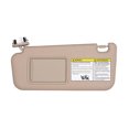 thumbnail image 1 of Sun Visor Replacement Fit For Toyota RAV4 2006-2012, OE: 74320-42501-B2 , Driver Left & Passenger Right Side, Sun Visor With Mirror -beige-left, 1 of 6