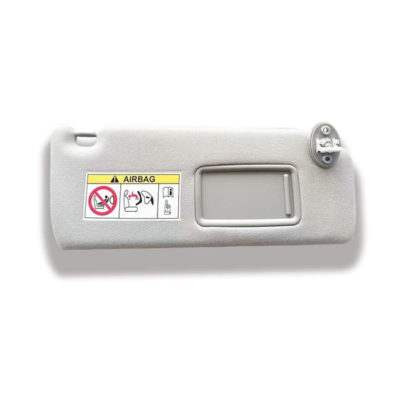 Sun Visor Replacement Fit For Toyota Land Cruiser Prado KDJ155/ KDJ150 2009-2023, OE: 74320-0G030-B0 74320-0G030-A0, Driver Left & Passenger Right Side, Sun Visor With Mirror -grey-right