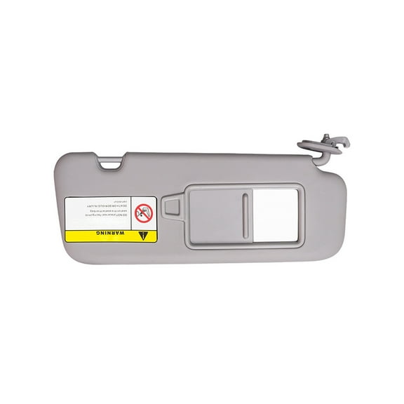 Sun Visor Right Passenger Side With Makeup Mirror For Car Sun Protection Shade For Hyundai Elantra 2016 2017 2018 2019, Replacement OEM 85210-F0100TTX-light Grey