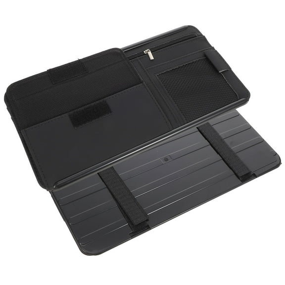 Sun Visor Storage Bag Cards Organizer Plastic Phone Holder for Wallet Multipurpose Rack