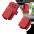 thumbnail image 1 of Sun Visor Storage Organizer for Vehicles with Secure Mount and Soft PU Leather Frame, 1 of 8