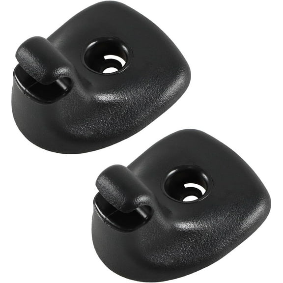 Sun Visor Support Retainer Sun Shade Support Clips Compatible with Chrysler 200 Dodge Avenger 2011-2014 Replace#: 1GW25DX9AA -Black