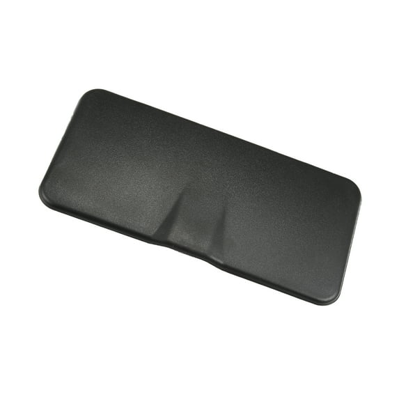 Sun Visor Vanity Mirror Cover Sun Visor Cap Cover for Chevrolet Corvette C6 2005-2013 899267 Black