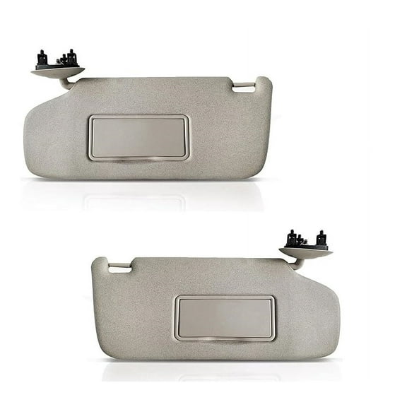 Sun Visor for Chevy Blazer S10 2000-2005 Driver & Passenger OE Quality (Gray)