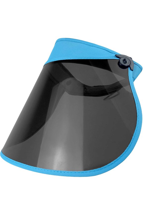 Sun Visors Hats Women Roll up Adjustable Outdoors Wide Brim Clear Visor Cap