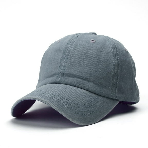 Sun Visors Hats for Men Women Children Casual Solid Adjustable Washed Baseball Cap Fashion Beach Golf Hat