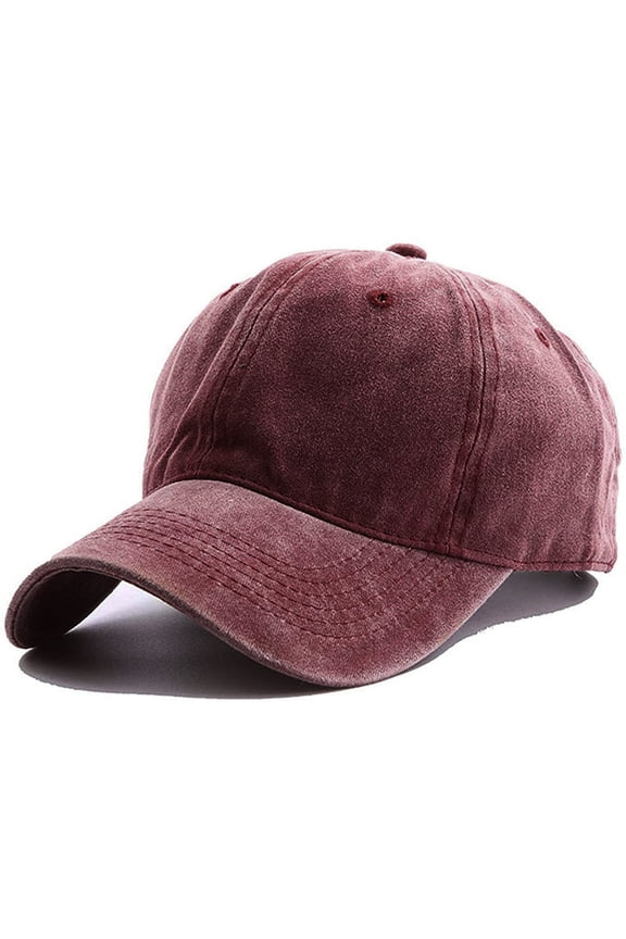 Sun Visors Hats for Men Women Children Casual Solid Adjustable Washed Baseball Cap Fashion Beach Golf Hat