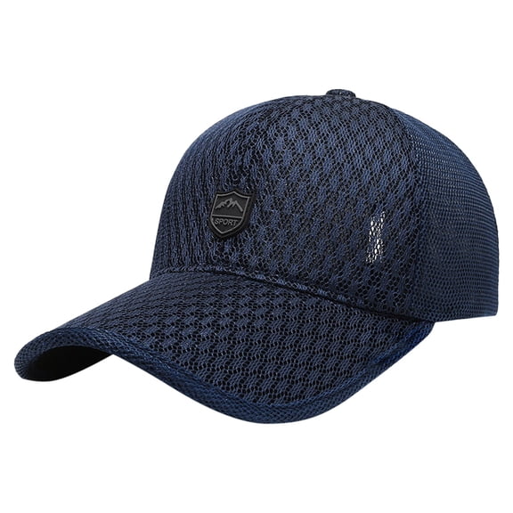 Sun Visors Hats for Men Women Long Brim Sunscreen Sunshade Mesh Breathable Peaked Baseball Cap Fashion Beach Golf Hat