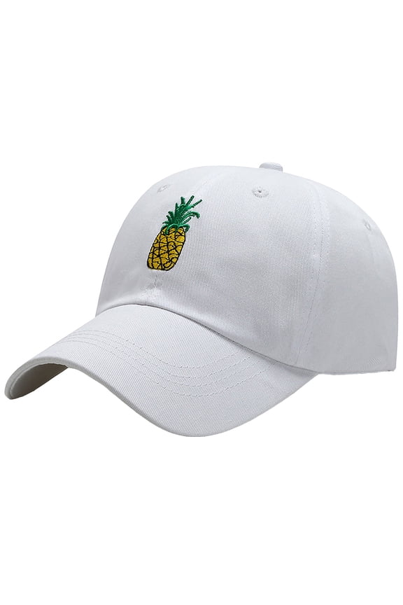 Sun Visors Hats for Men Women Pineapple Pattern Dad Baseball Visor Cap Fashion Beach Golf Hat
