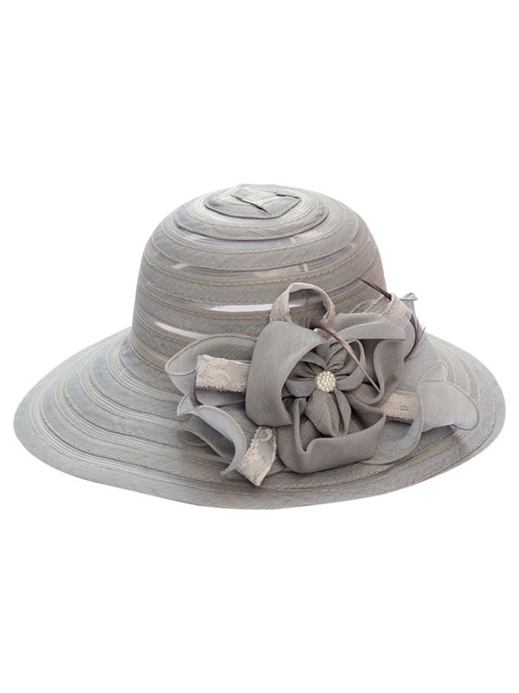 Sun Visors for Women Foldable UV Golf Hat for Pool Women's Fashion Wide Brim Sun Hat With Lace Flower Detail Foldable Beach Cap Summer Outdoor Hat