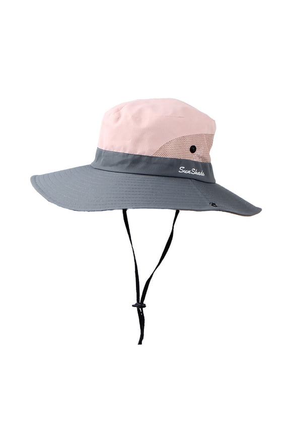 Sun Visors for Women Uv Protection Wide Sun Hats Cooling Mesh Ponytail Hole Cap Foldable Hats