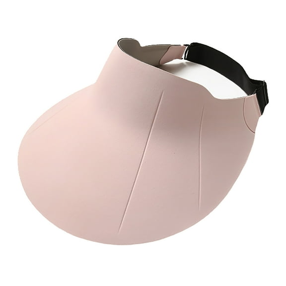 Sun Visors for Women Wide Brim Summer UV Protection Foldable Sun Hat UPF 50+ Beach Cap