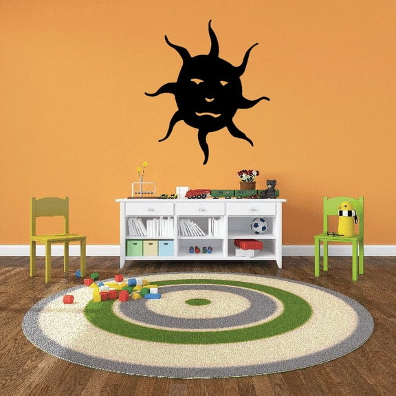 Sun Wall Decal - Vinyl Decal - Car Decal - CF042 - 36 Inches
