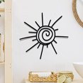 thumbnail image 1 of Sun Wall Decor 3Pc Sun Metal Wall Art Decor Handcrafted Iron Wall Hangings For Indoor/Outdoor Home Decor Nature-Inspired Wall Sculpture, 1 of 8