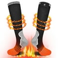thumbnail image 1 of Sun Will Electric Warm Socks 7.4V 2200mAh Rechargeable Battery Socks for Men and Women S-XL, 1 of 9