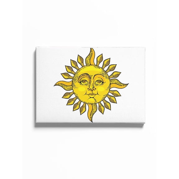 Sun With Face 20x30 Canvas -Image by Shutterstock,
