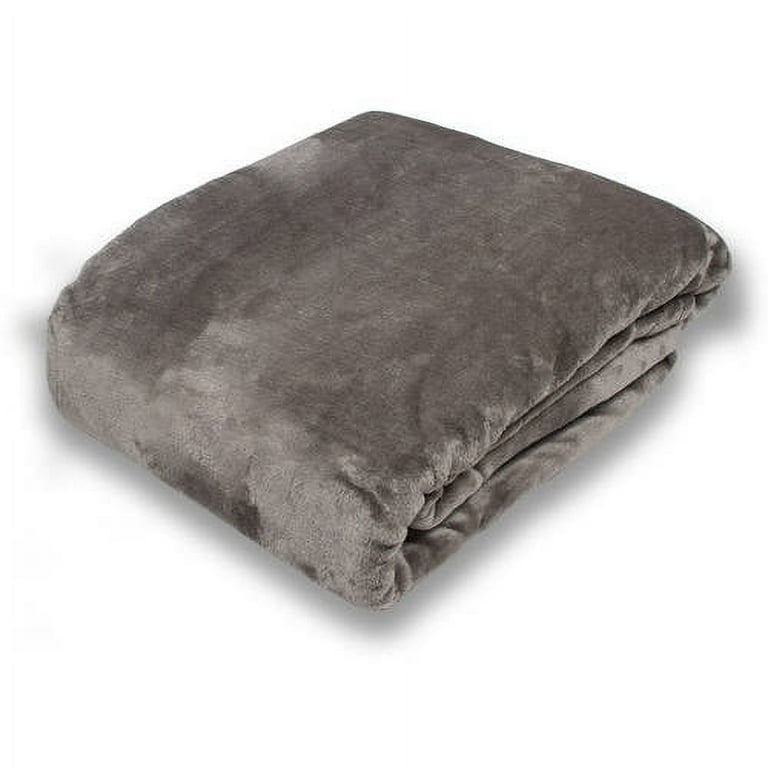 Sun Yin Velvet Plush Solid Blanket Collection Walmart