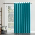 thumbnail image 1 of Sun Zero Conrad Extra-Wide Blackout Sliding Patio Door Curtain Panel, Marine, 100x84, 1 of 6