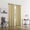 Flax, variant on Sun Zero Cooper Textured Thermal-Lined Blackout Energy-Efficient Grommet Curtain Panel, 40"X84", White (Single Panel), 40"X84", White