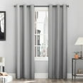 thumbnail image 1 of Sun Zero Cyrus Thermal 100% Blackout Grommet Curtain Panel, 40"X96", Silver Gray, 1 of 10
