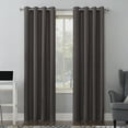 thumbnail image 1 of Sun Zero Duran Thermal Insulated 100% Blackout Grommet Curtain Panel, 50"x63", Fig Purple (Single Panel), 1 of 5