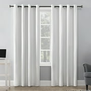 Sun Zero Duran Thermal Insulated 100% Blackout Grommet Curtain Panel, 50"x95", Walnut Brown (Single Panel)