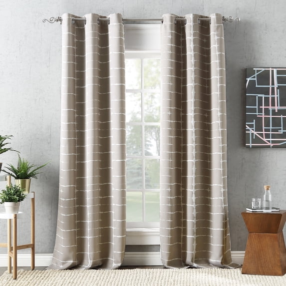 Sun Zero Grommet Blackout Curtain Panel, 40.0" X 84.0"